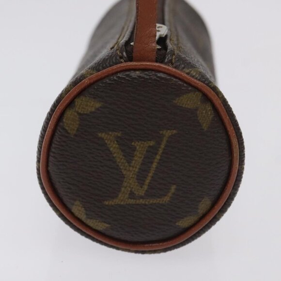 LOUIS VUITTON Monogram Papillon Pouch LV Auth 129857 - Picture 5 of 16